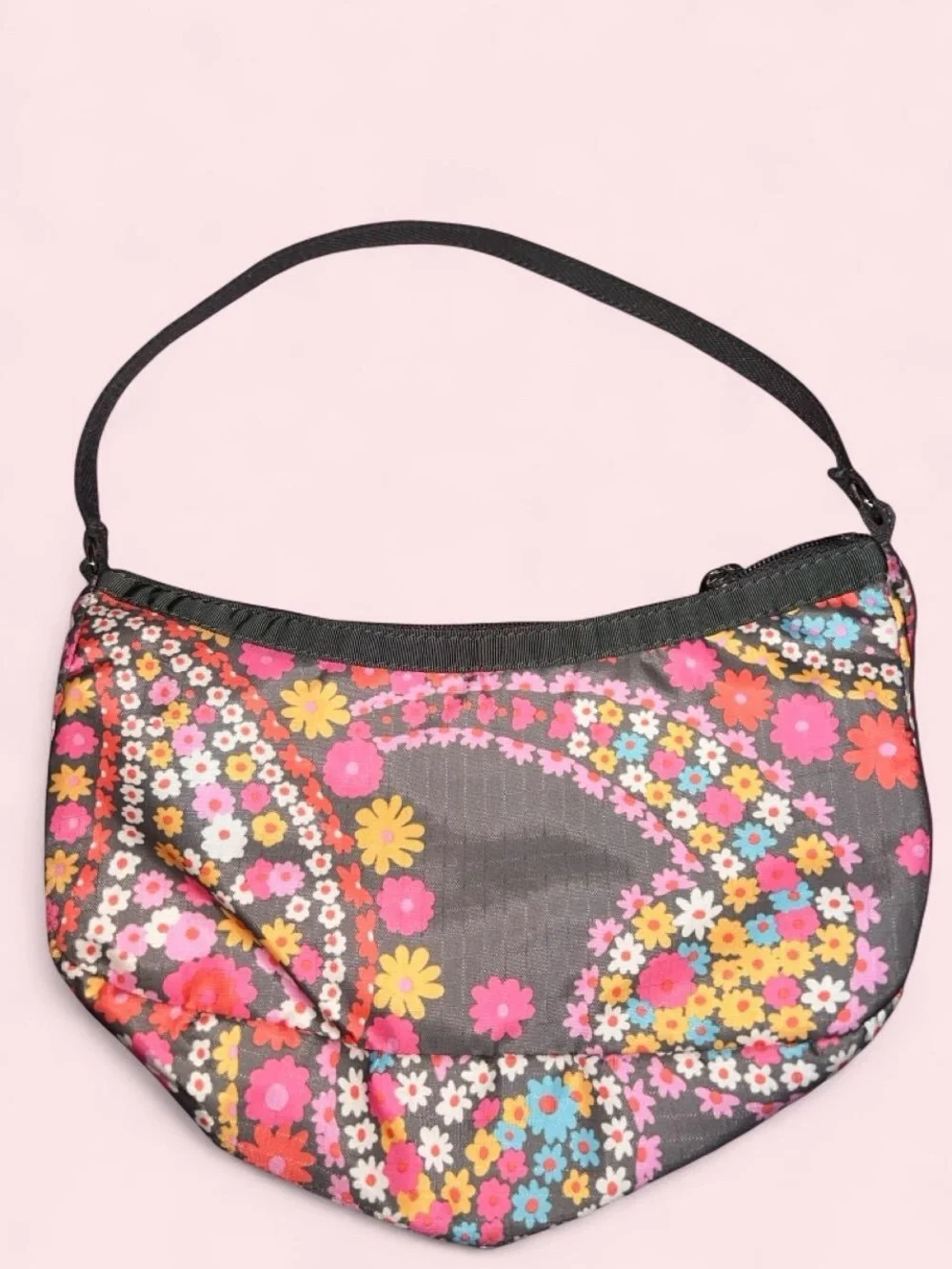 LeSportsac Floral Paisley Small Shoulder Bag in Pink
